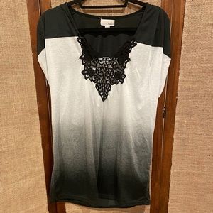 🖤Sabo (handmade) lace ombré dress🖤